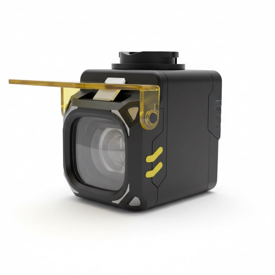 Race Inspired Mini Moto Headlight