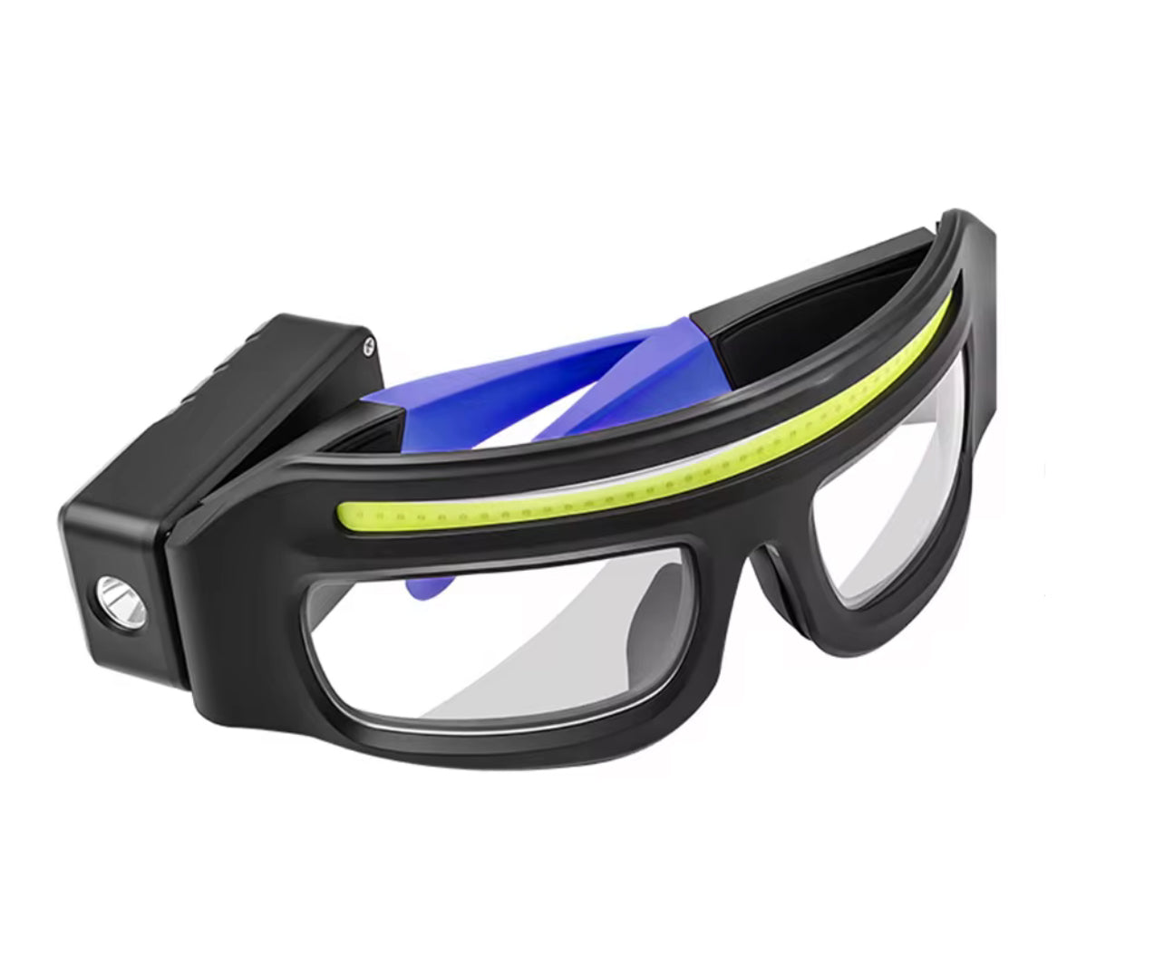 Safety Glasses with Rechargeable Headlamp