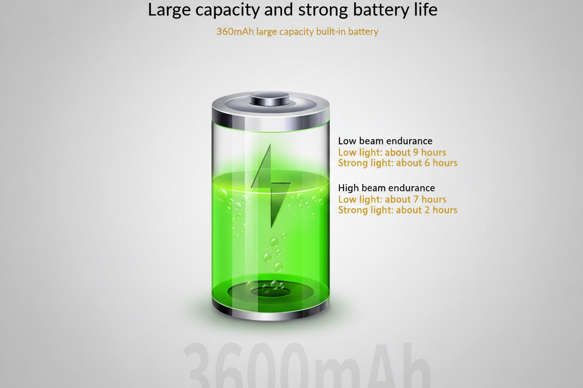 Race Inspired Mini Moto Headlight