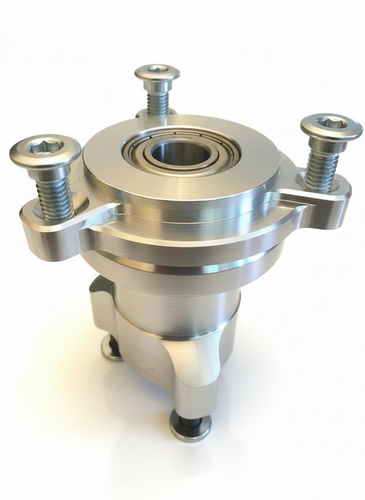 One-Piece Billet Alum hub for Brake caliper / disc brake upgrade 