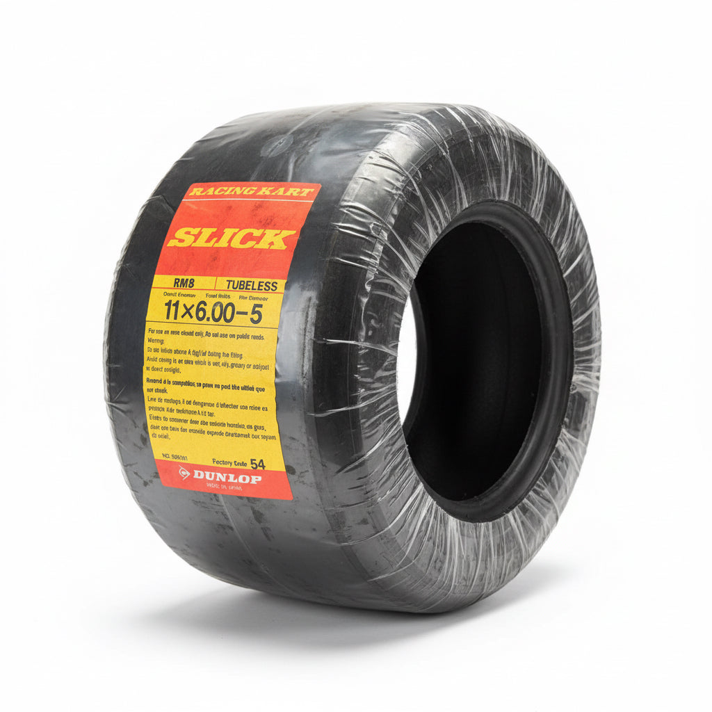Premium Go Kart / Mini Bike DUNLOP Slick Tread Tire. Size 11X6.00-5 Made in Japan
11X6.00-5 Size Made in Japan